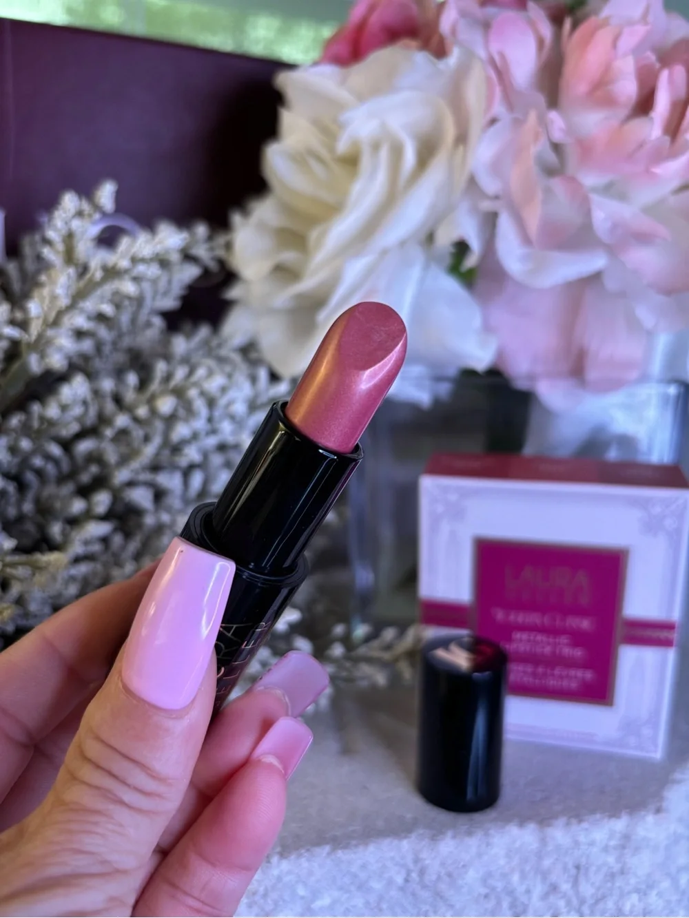 NIB - Laura Geller - Metallic Lipstick Trio - Modern Classic