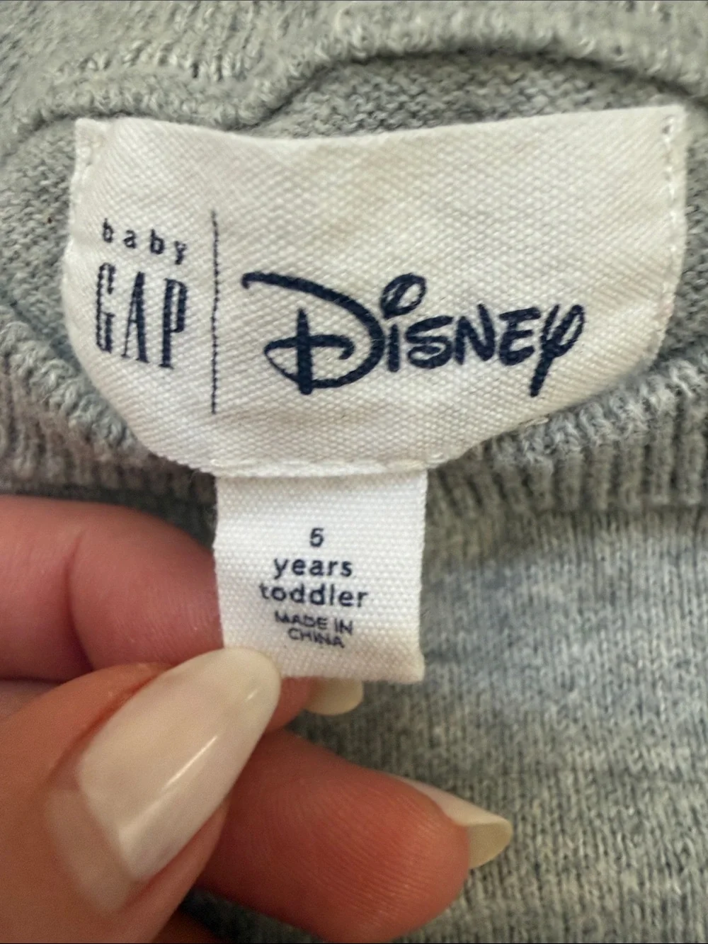 GAP cozy gray