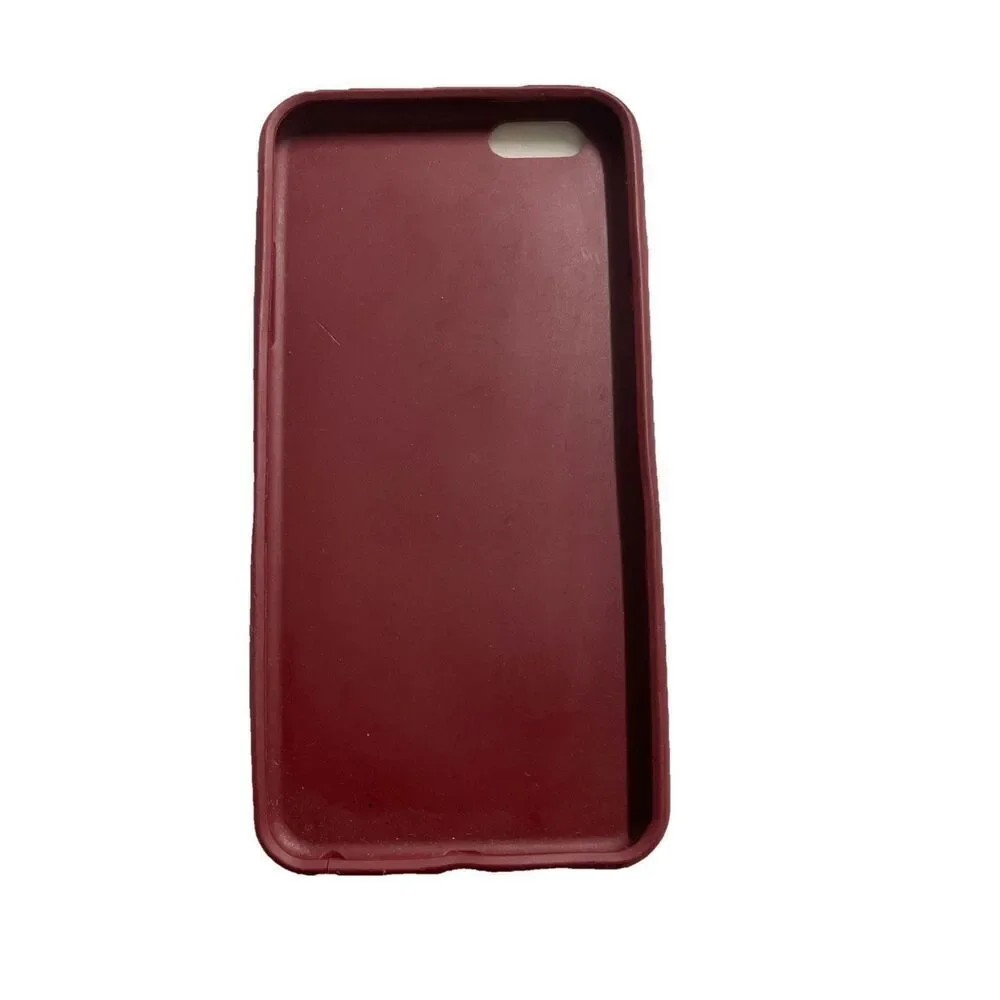 GUCCI iPHONE 6 PLUS CASE COVER RED BIO-PLASTIC GG GUCCISSIMA LOGO