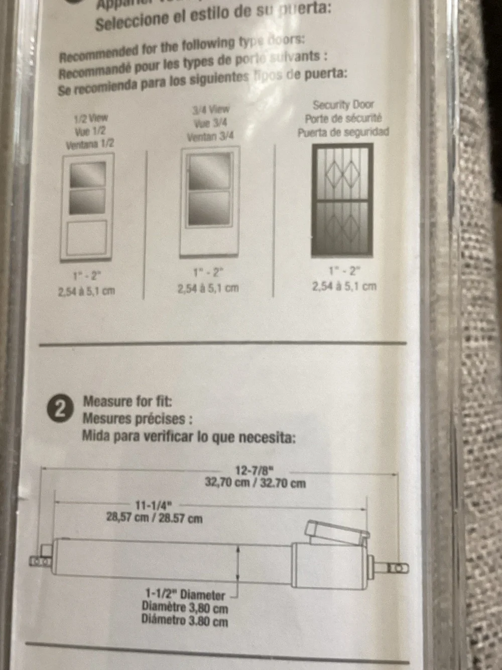 Wright Products storm door