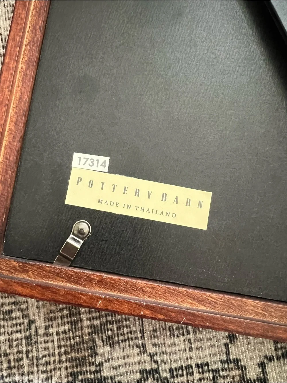 Pottery Barn cracks made