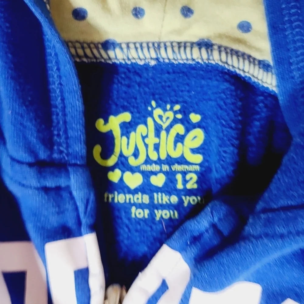 Justice size 12