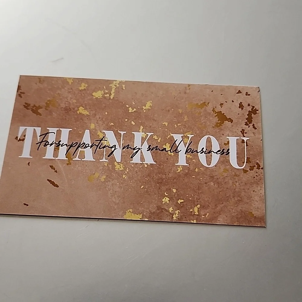 Boutique thank you