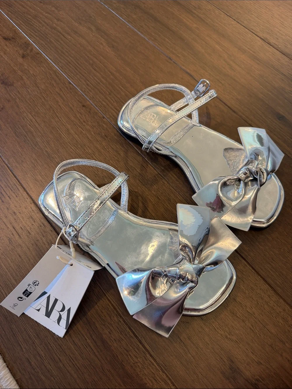 Zara girls silver