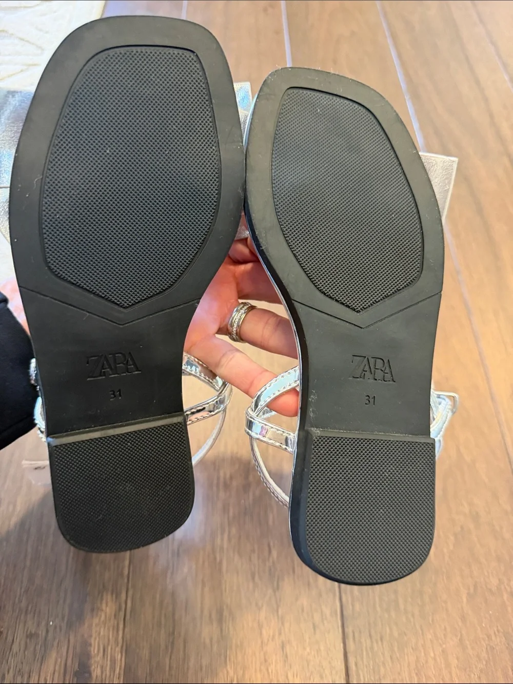 Zara girls silver