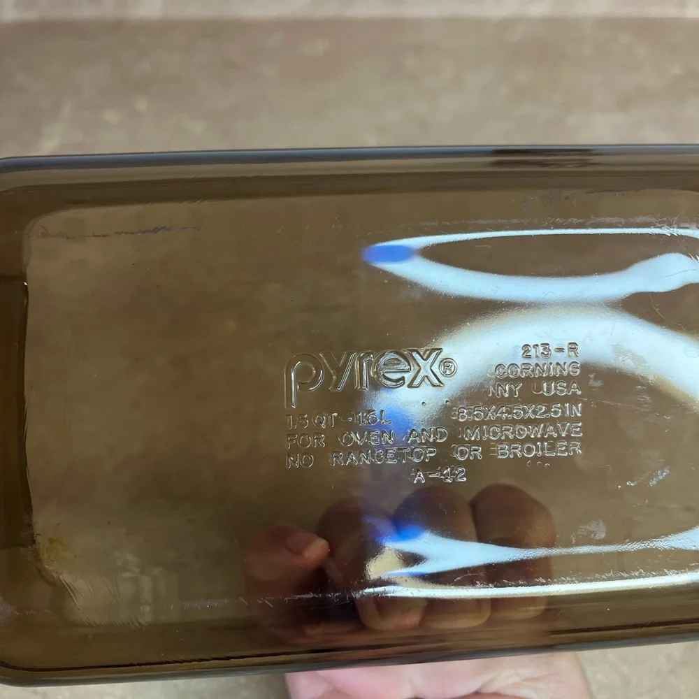 Pyrex rectangular loaf