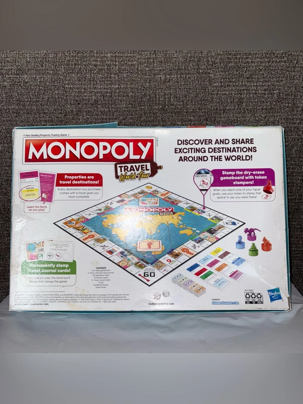 Hasbro monopoly travel