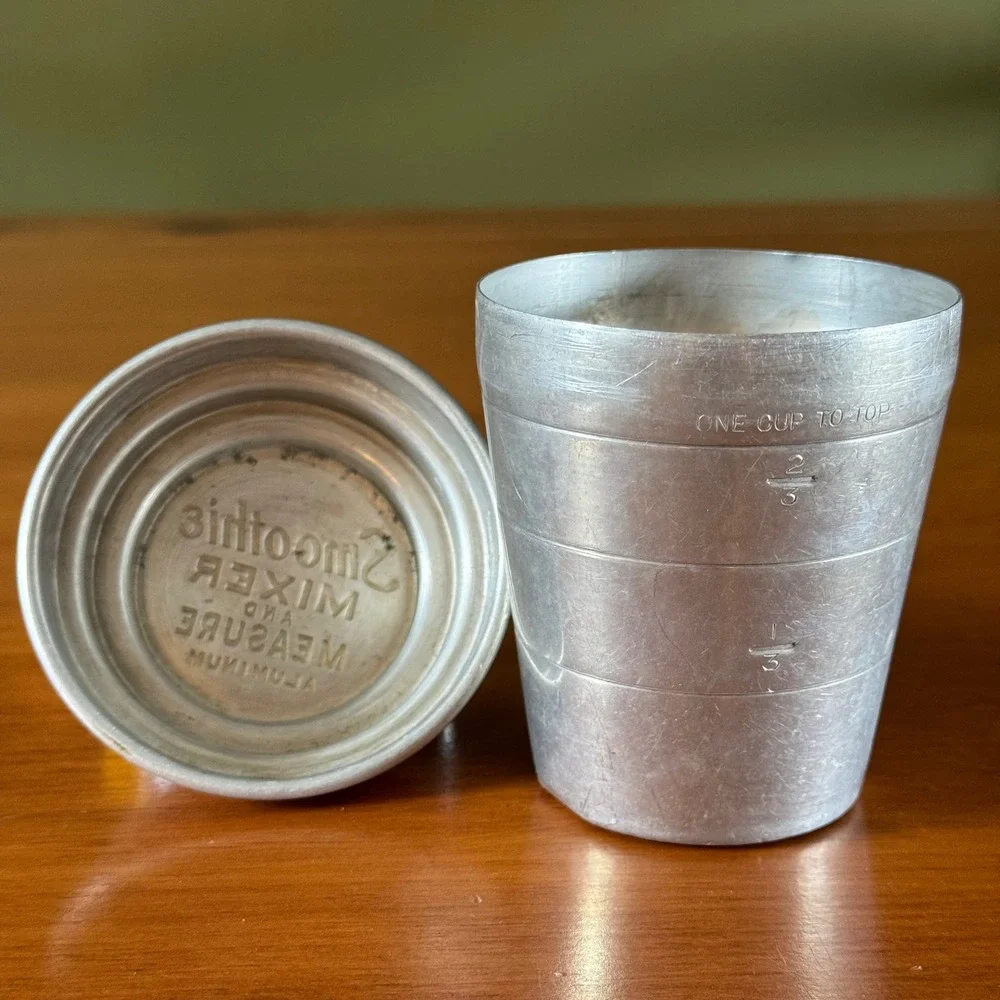 Smoothie Mixer and Measure vintage smoothie