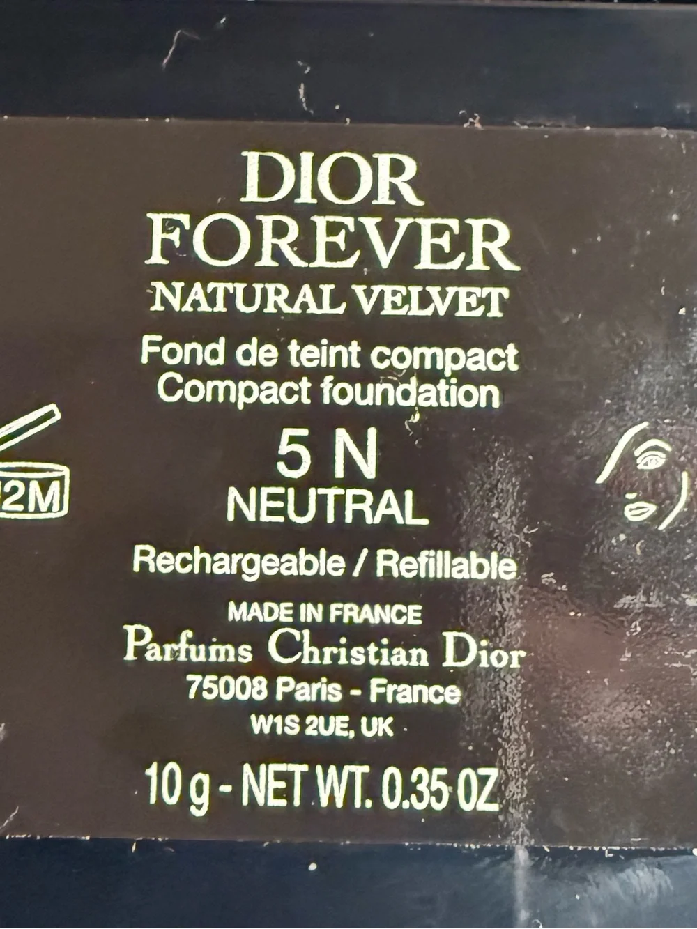 Dior forever foundation