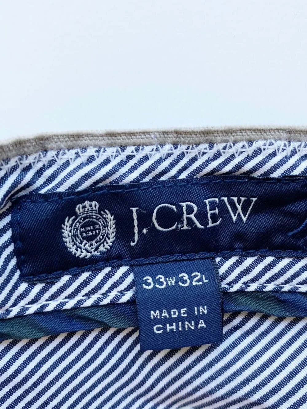 J. Crew #preppystyle tags inseam