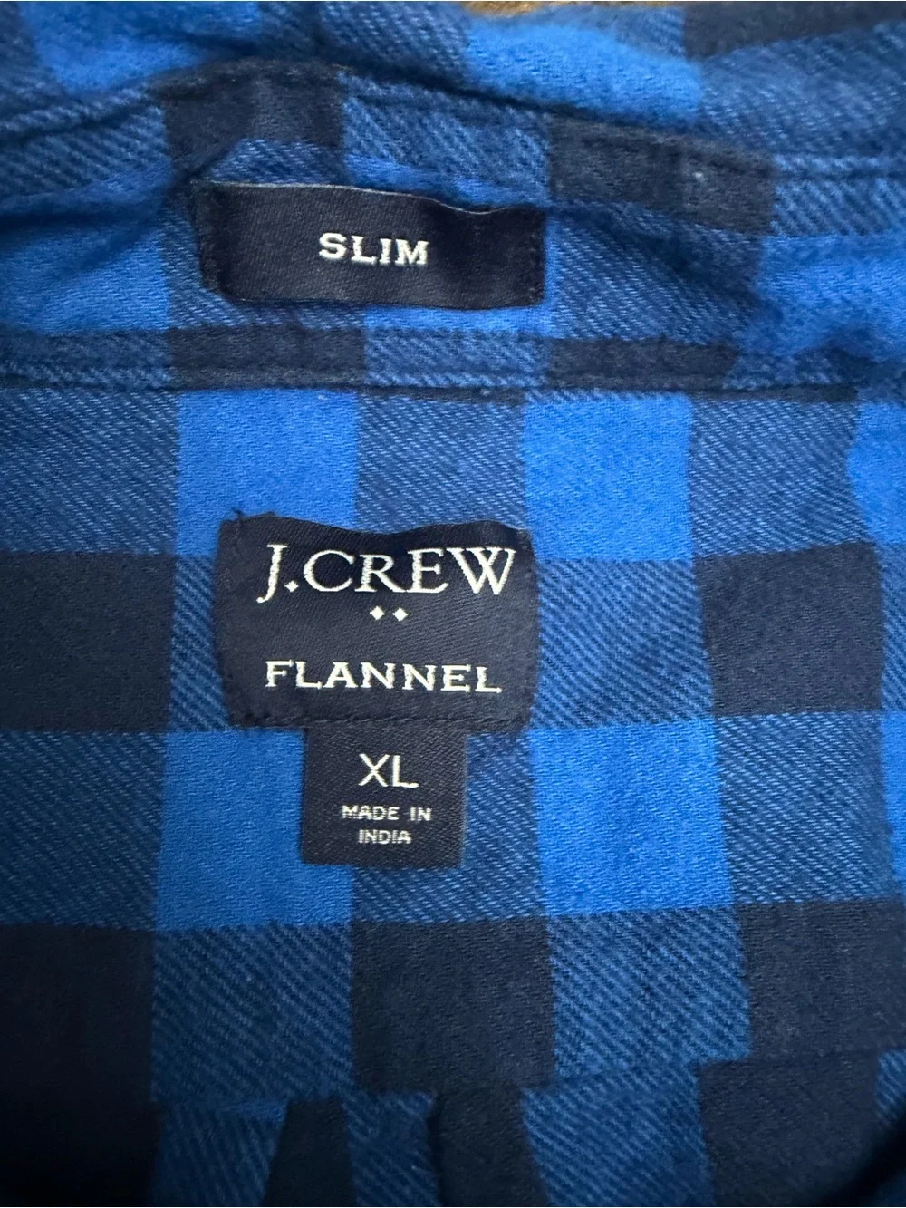 J. Crew check looks layer