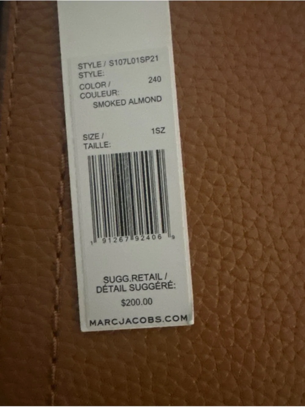 Marc Jacobs compact crossbody
