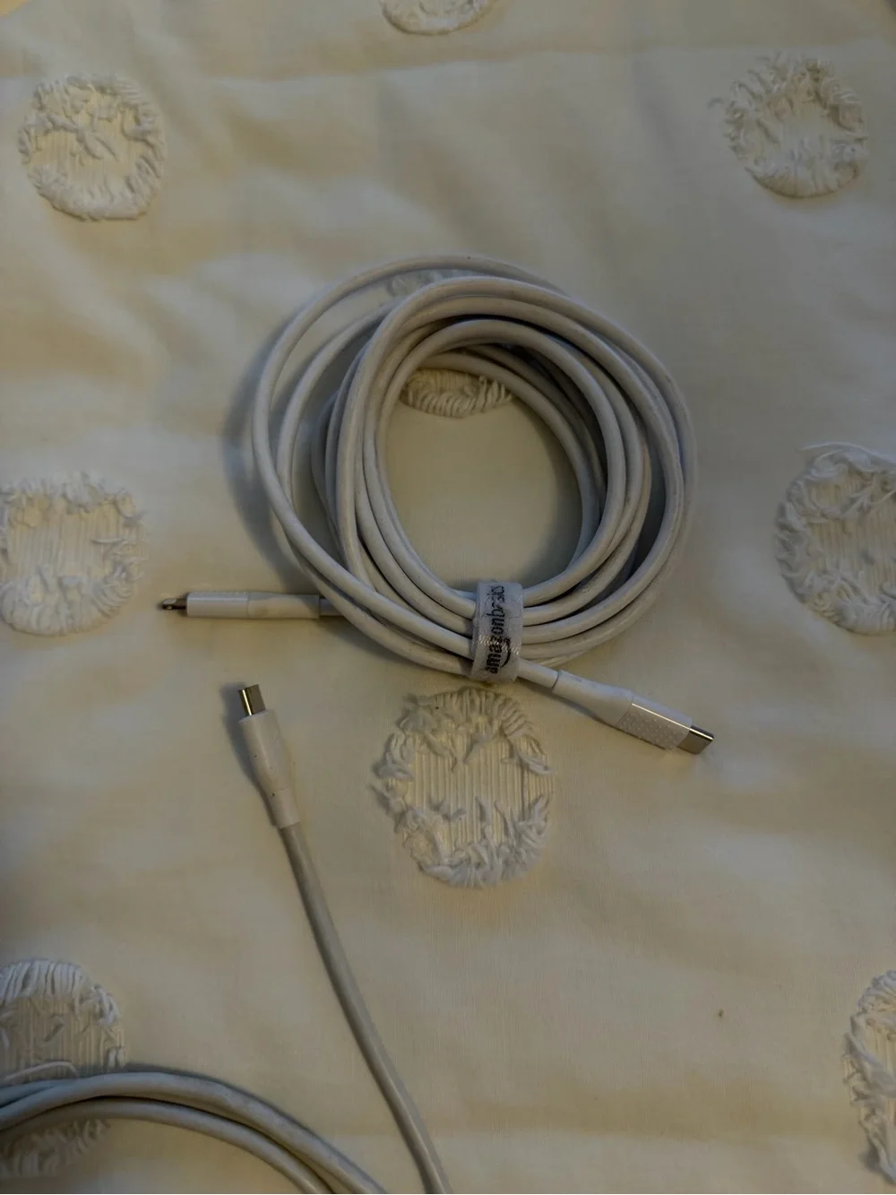 Apple cord sync wall