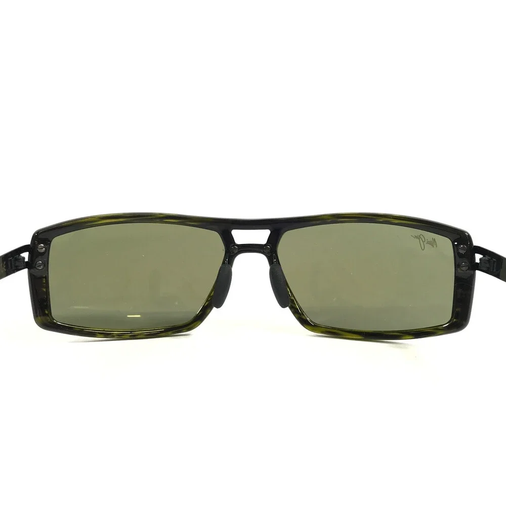 Maui Jim Sunglasses MALIHINI MJ702-15C Olive Stripe Frames with HT Maui Lenses