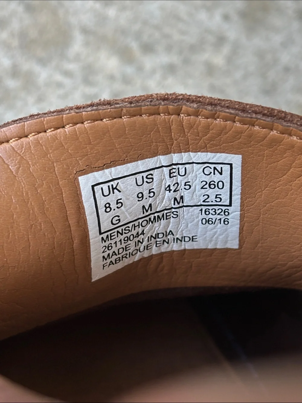 Clarks classic slip