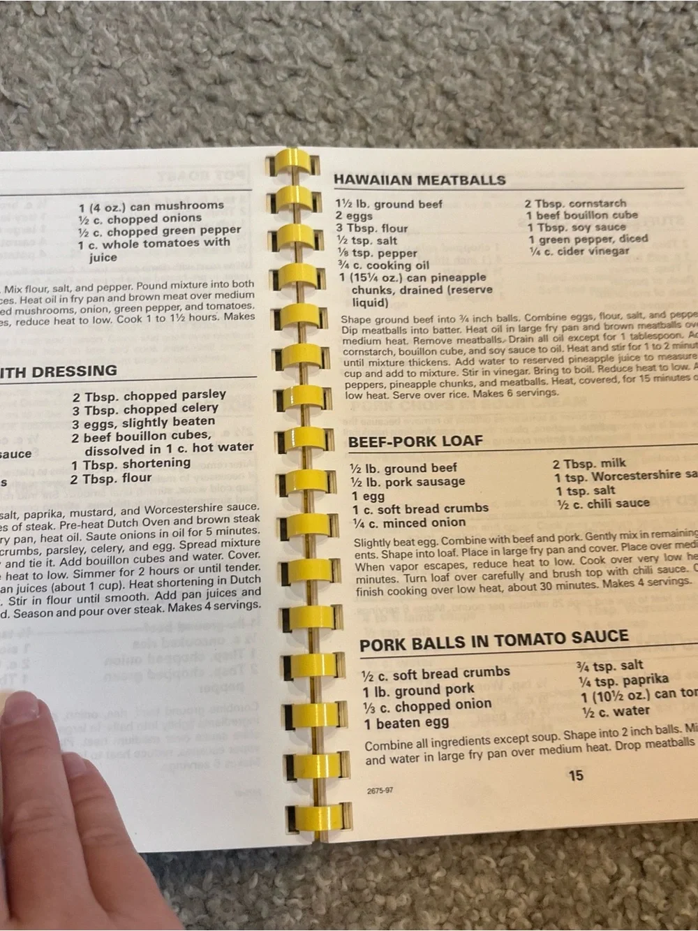 Vintage brand cookbook