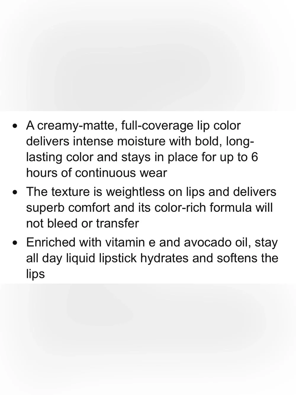 Stila creamy matte