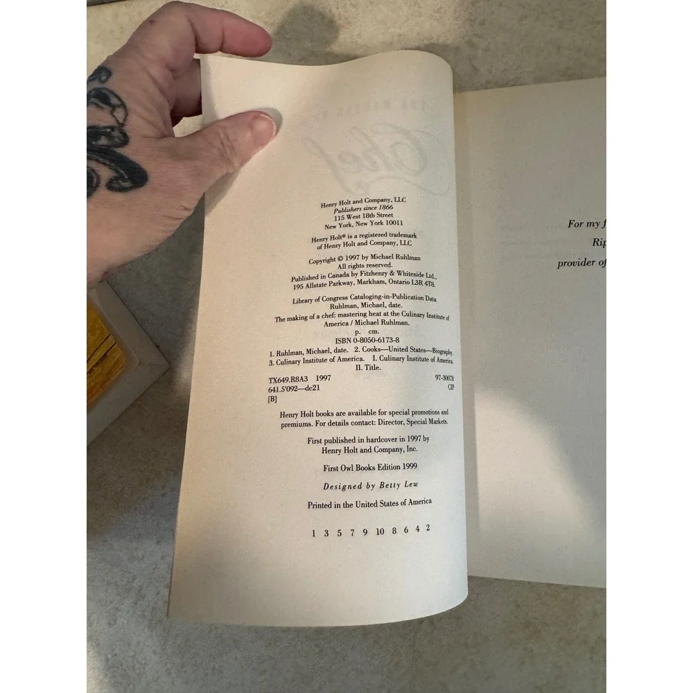 Henry Holt and Company making chef