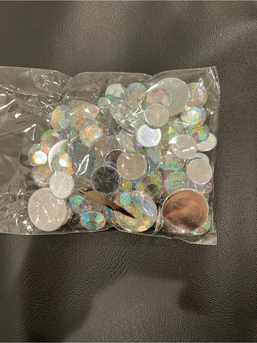 Holographic Iridescent Gem Confetti - Home Party Supplies