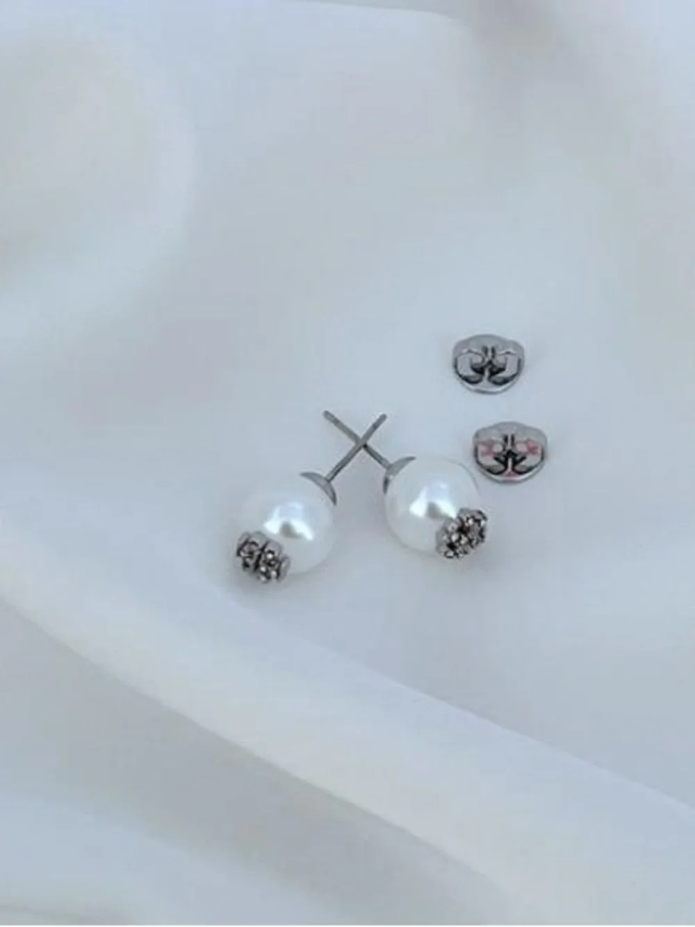 Tory Burch lustrous white
