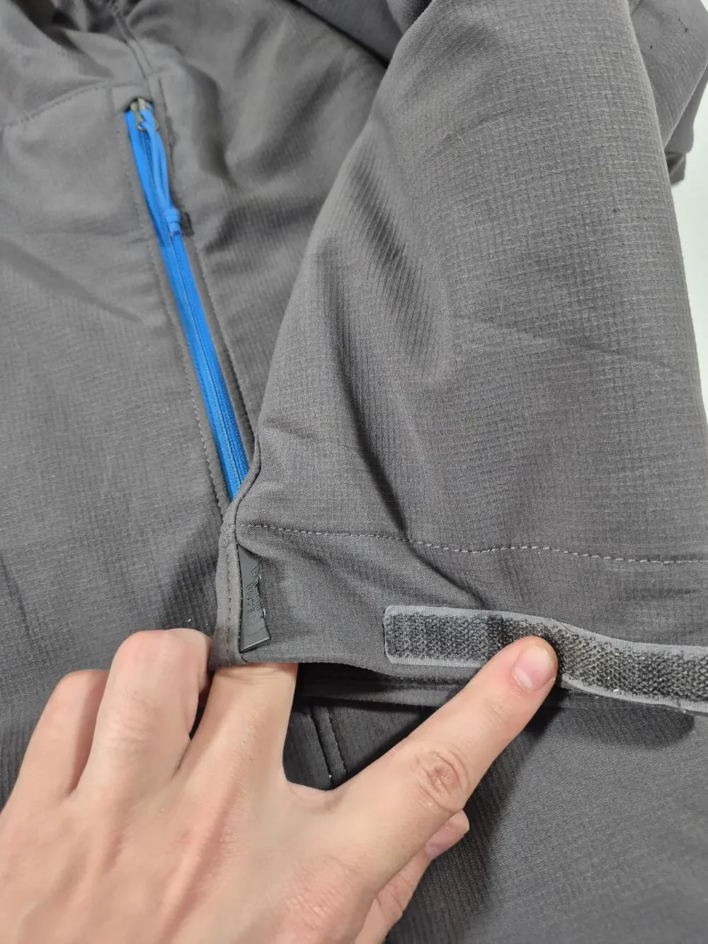 The North Face missing hood