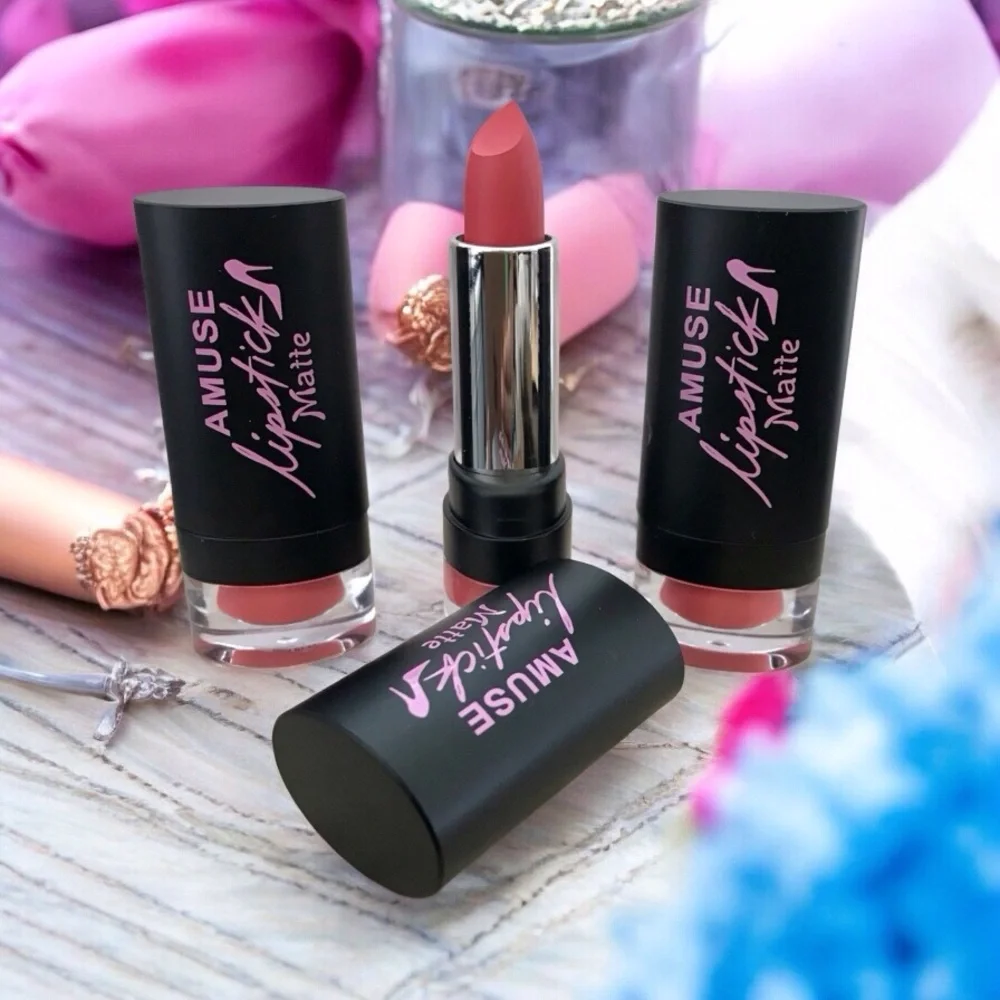 🆕3pcs Amuse Matte Lipstick