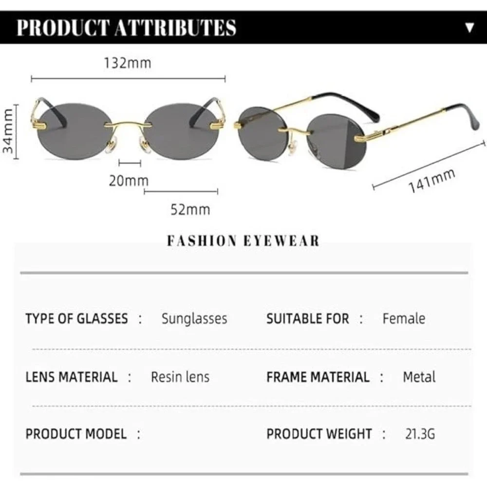 N/A pair rimless