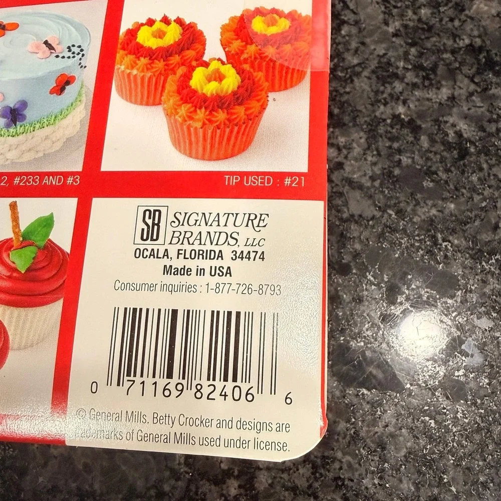 Betty Crocker decorating tips (8‎ tips)