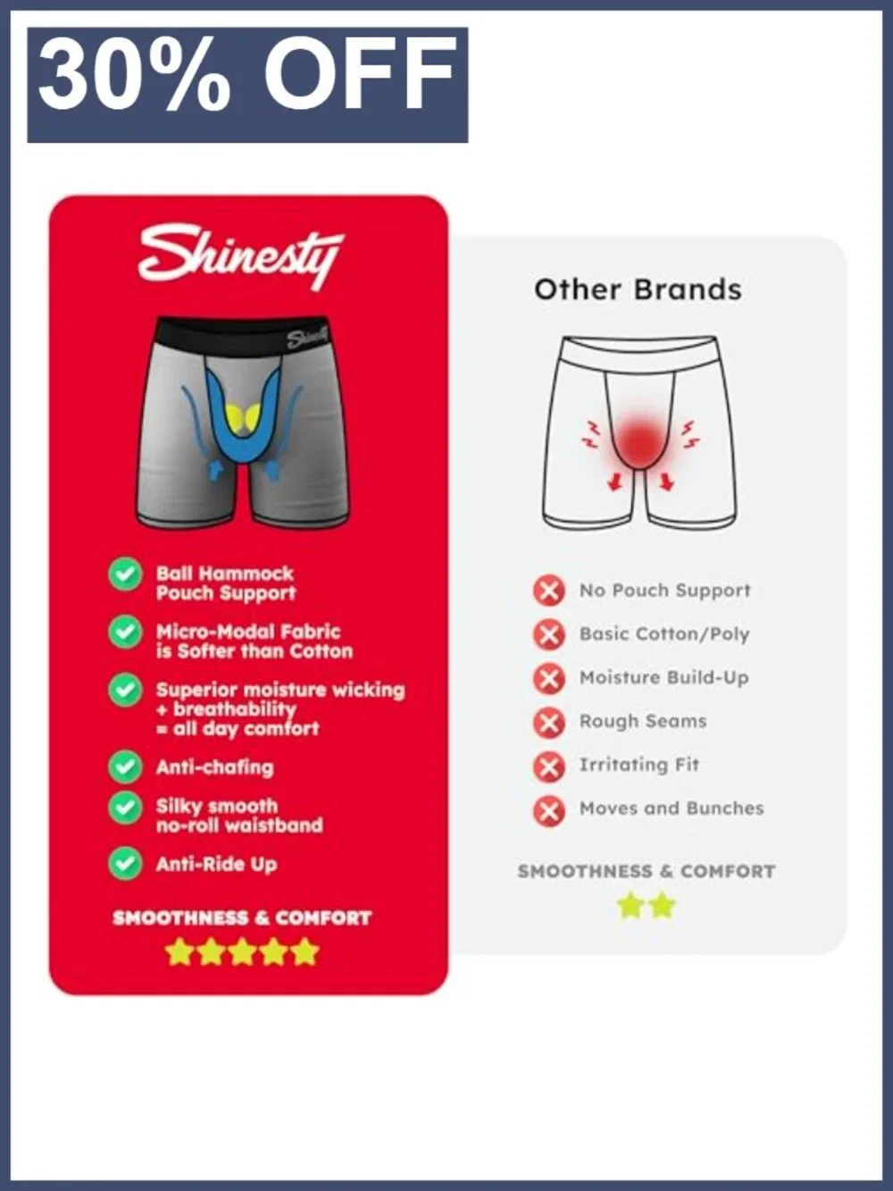 N/A men’s boxer