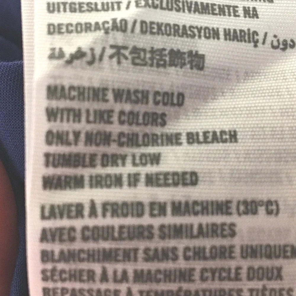Abercrombie & Fitch size pit