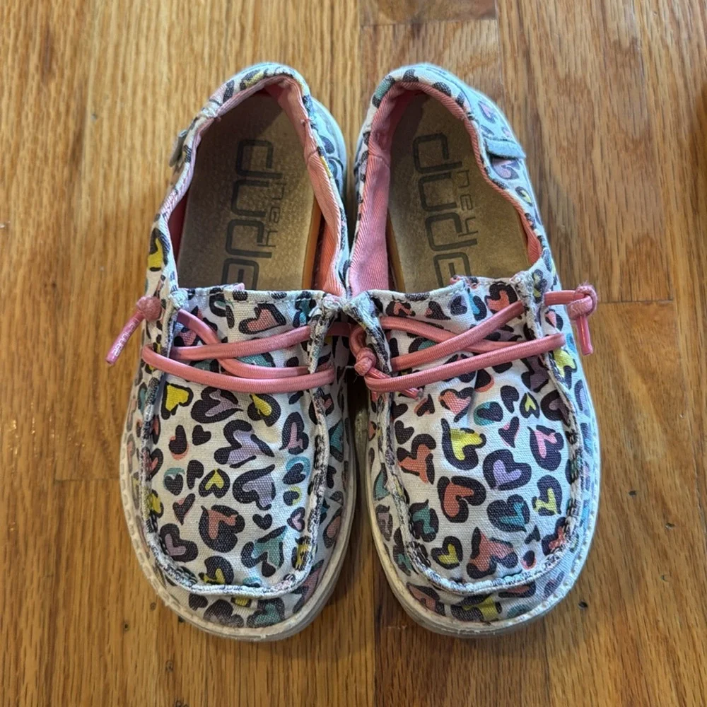 Hey Dude multicolor canvas
