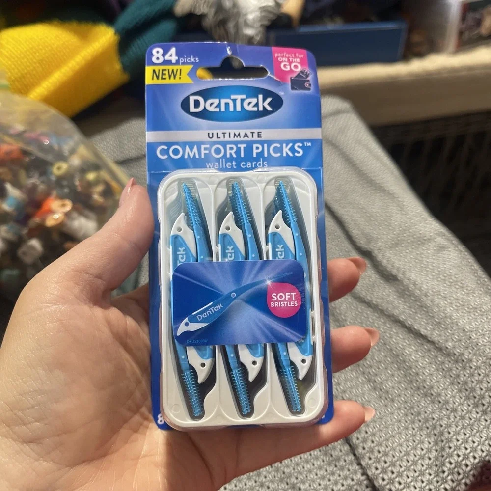 Dentek Ultimate‎ Comfort Picks Wallet Cards 84 COUNT