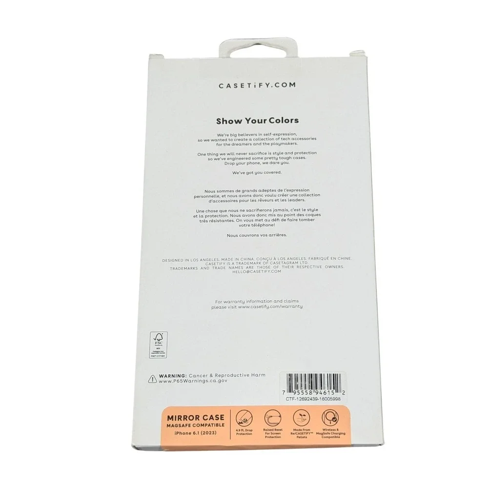 Casetify **new packaging