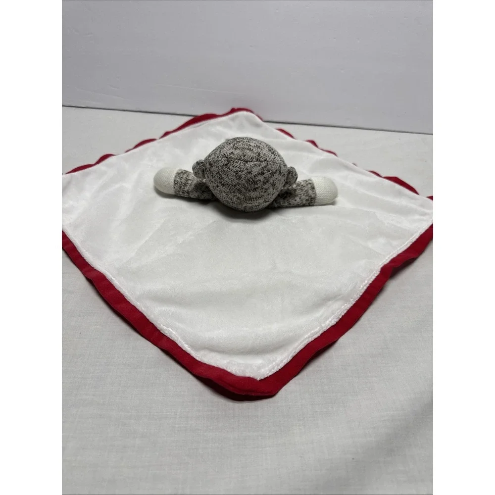 Baby Starters Security Plush Blanket Lovey Sock Monkey Dream Big Little One