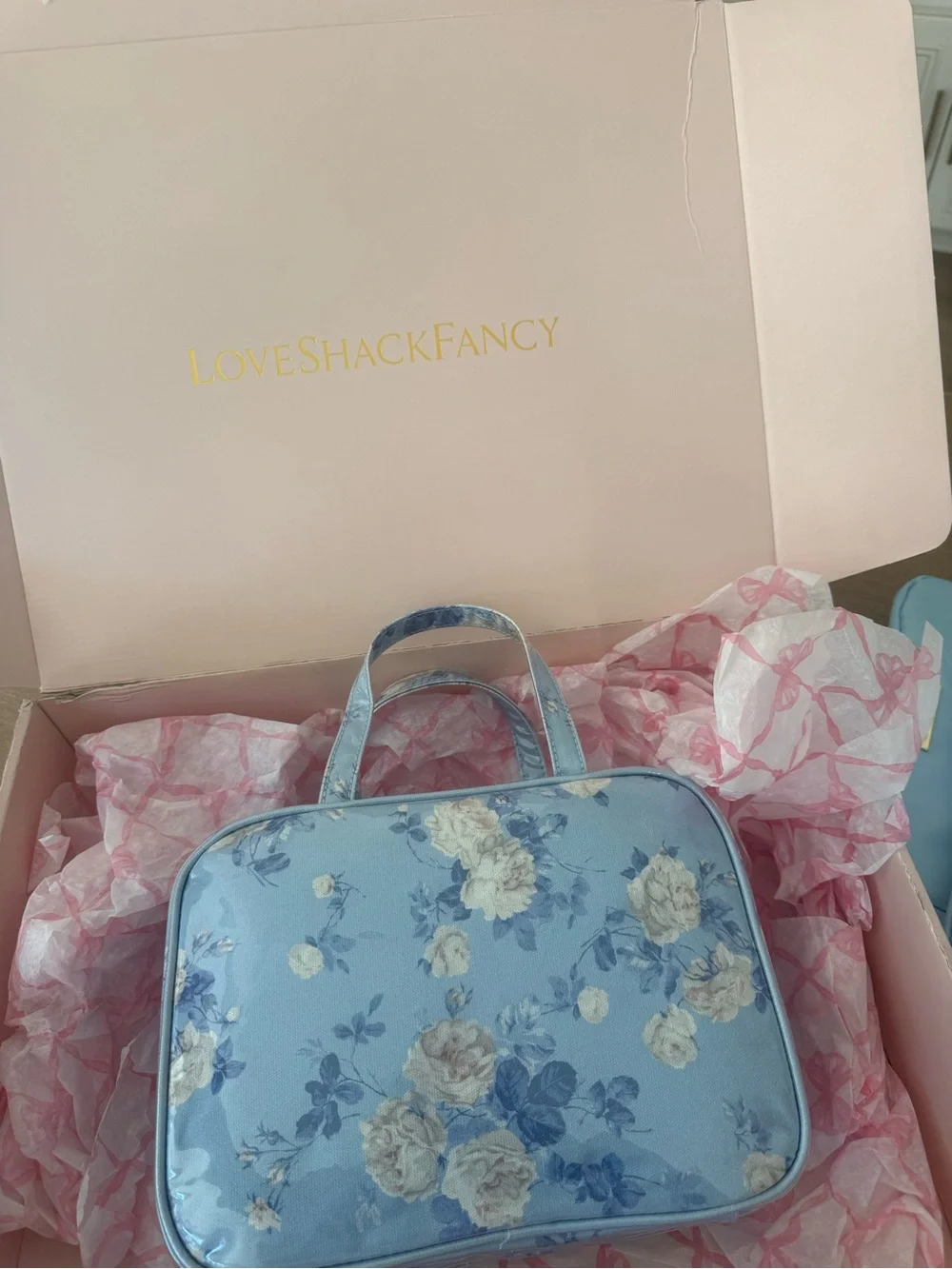 LoveShackFancy coordinated floral