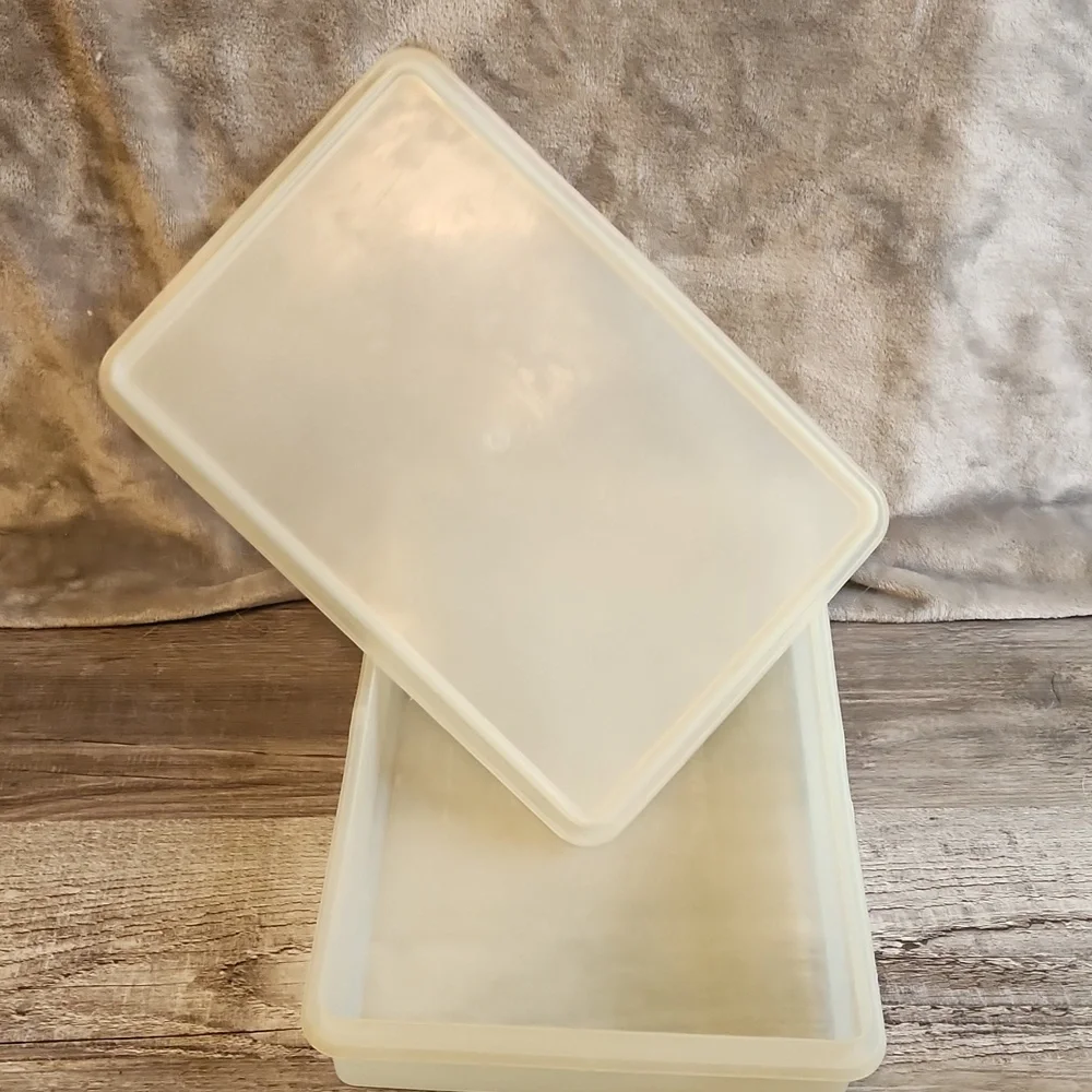 Tupperware rectangle container