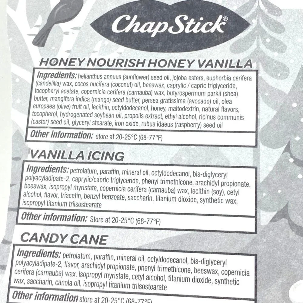 Chapstick pack 15
