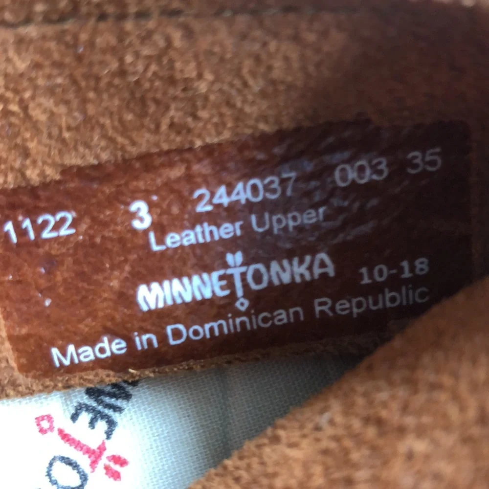 Minnetonka baby moccasin