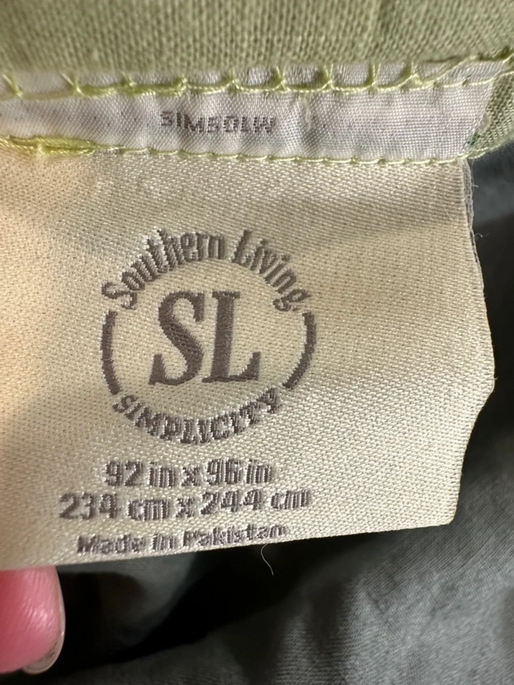 Southern Living soft reversible