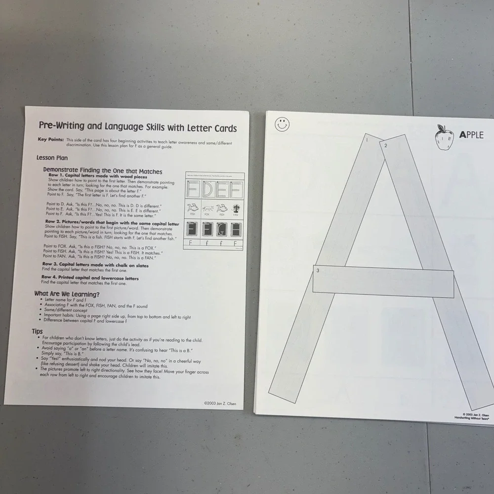 Handwriting Without Tears handwriting without