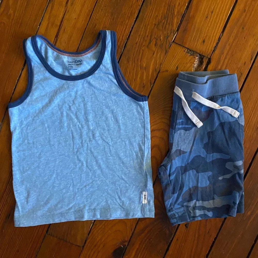 GAP blue muscle
