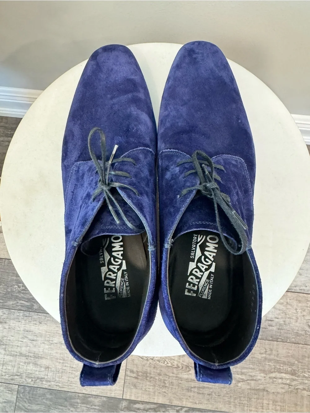 Salvatore Ferragamo rich suede