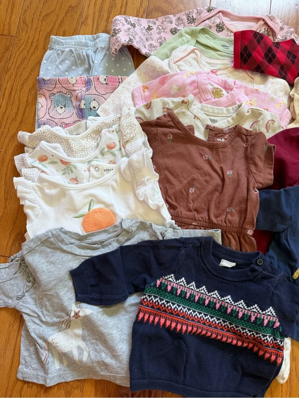 Carters pink long