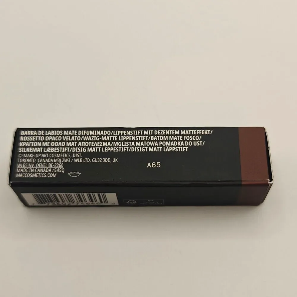 MAC Cosmetics temperature colour box