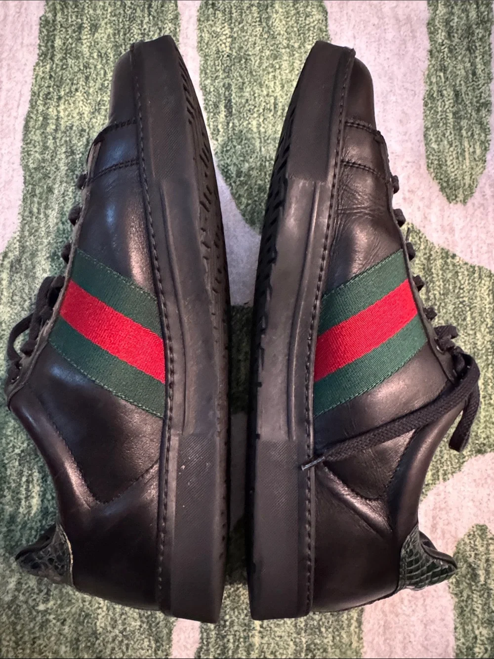 Gucci black lace