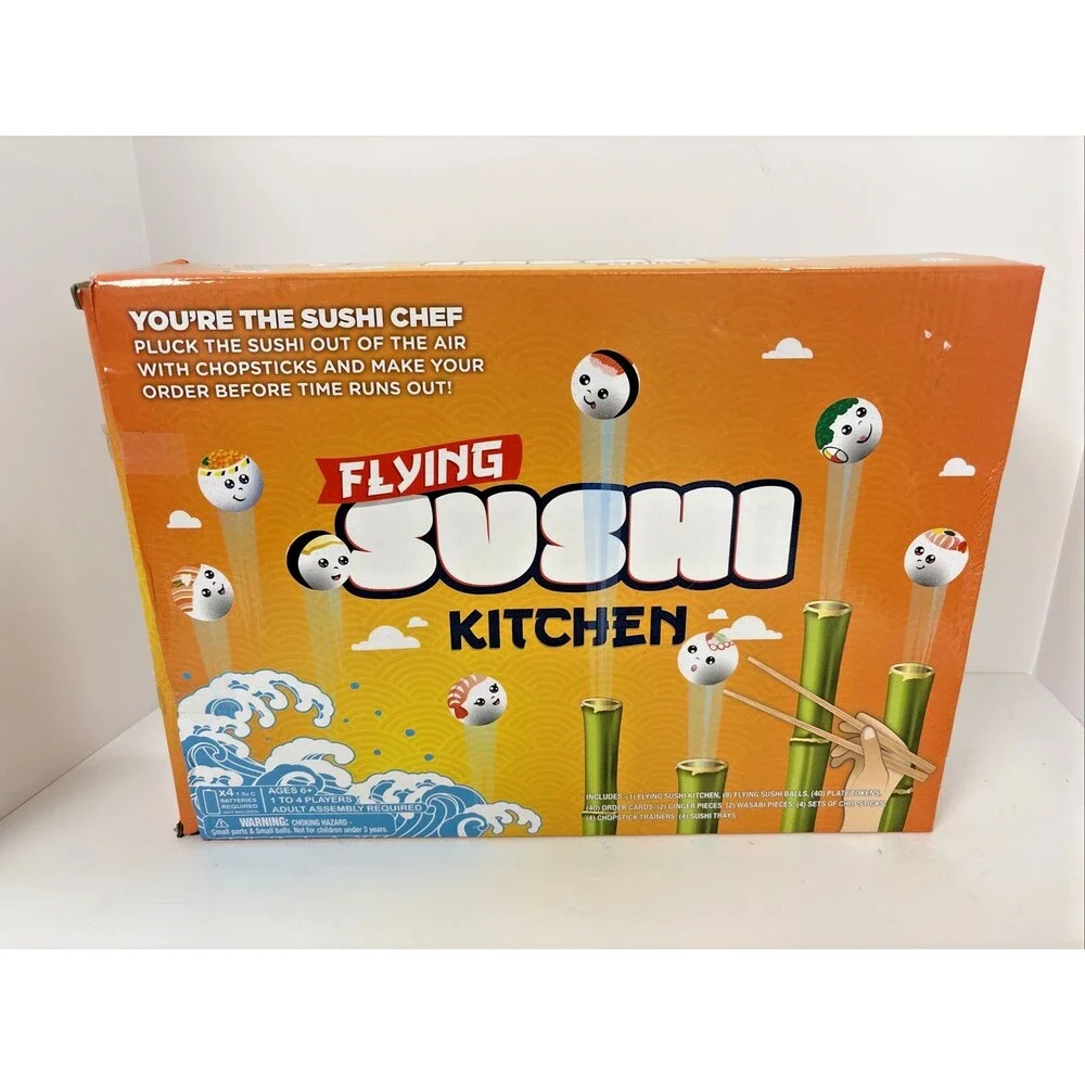 Flying Sushi Kitchen Game - 99% Complete See Desc. Fast Shipping Tested!