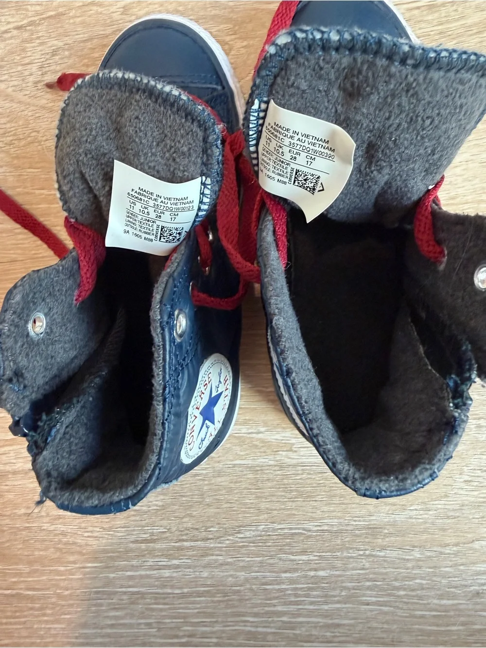 Converse kids high