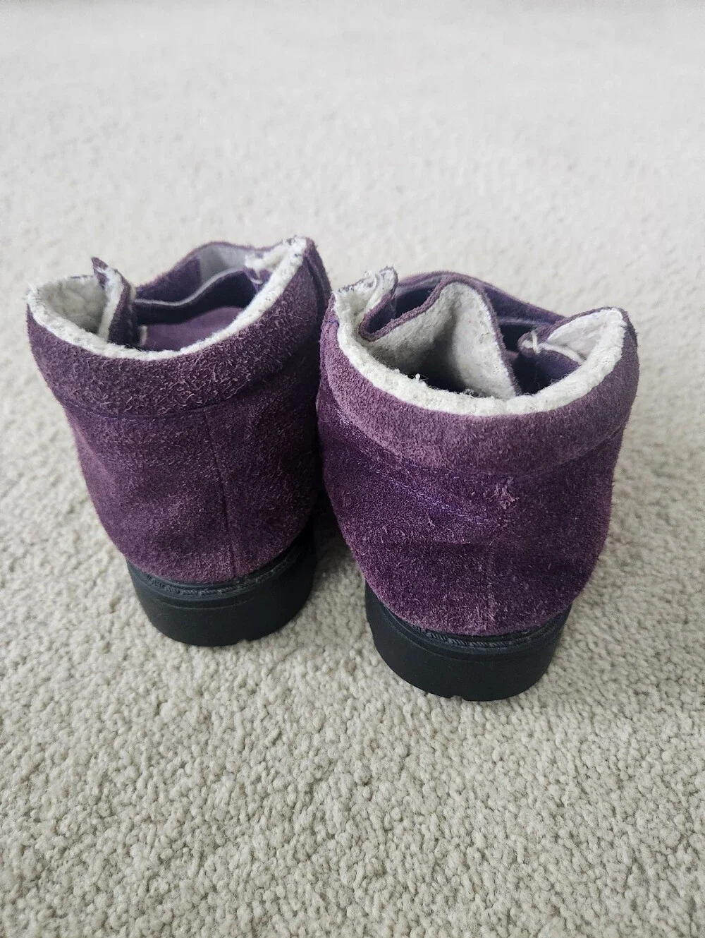 pediped purple suede