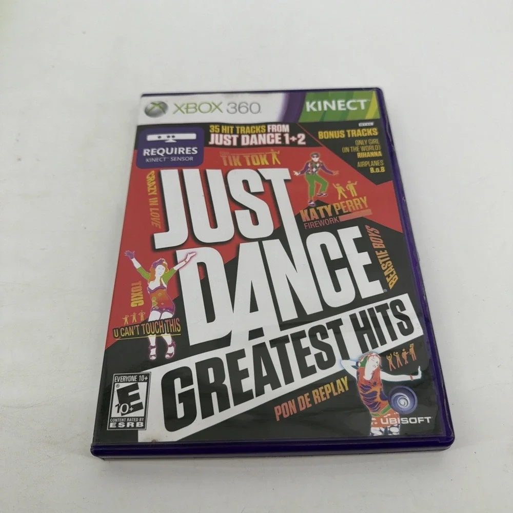 Just Dance Greatest Hits (Microsoft Xbox 360, 2012) Complete in Original Box CIB