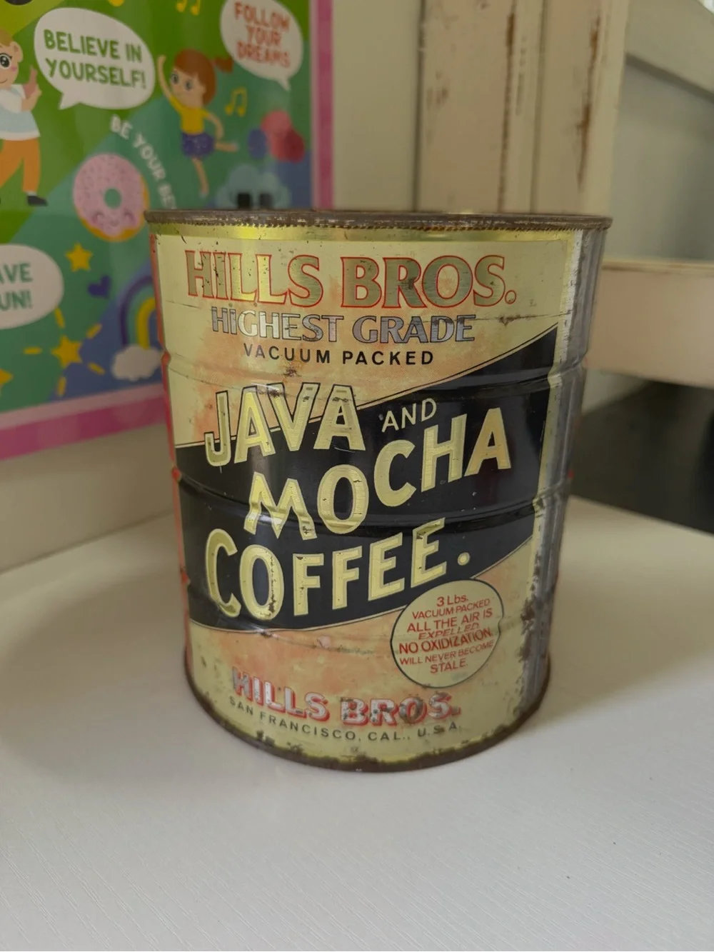 Hills Bros vintage antique